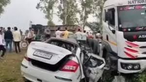  सड़क हादसे में दो बहनों समेत पांच लोगों की मौत
