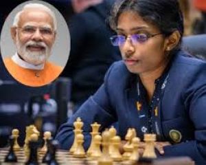 प्रधानमंत्री मोदी ने शतरंज खिताब जीतने पर वैशाली रमेशबाबू को दी बधाई प्रधानमंत्री मोदी ने शतरंज खिताब जीतने पर वैशाली रमेशबाबू को दी बधाई