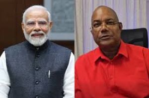 प्रधानमंत्री मोदी ने सेशेल्स के नए राष्ट्रपति हर्मिनी को बधाई दी प्रधानमंत्री मोदी ने सेशेल्स के नए राष्ट्रपति हर्मिनी को बधाई दी