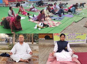 तालपुरी में पांच दिवसीय निःशुल्क योग व चिकित्सा शिविर आयोजित