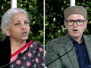 सीतारमण ने अर्थव्यवस्था के लिए उमर अब्दुल्ला के प्रयासों की तारीफ की