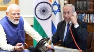 मोदी ने इजराइली प्रधानमंत्री से बातचीत में पश्चिम एशिया की स्थिति पर चर्चा की