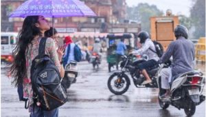 राजस्थान में बारिश-ओलावृष्टि का अलर्ट, कई जिलों में ऑरेंज अलर्ट