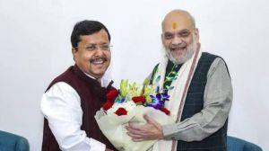 भाजपा की केंद्रीय टीम में फेरबदल की चर्चाओं के बीच अमित शाह से मिले नितिन नवीन