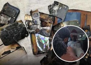 मोटरसाइकिल सवार की पैंट की जेब में मोबाइल फोन फटा, व्यक्ति झुलसा मोटरसाइकिल सवार की पैंट की जेब में मोबाइल फोन फटा, व्यक्ति झुलसा