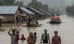 असम में बाढ़ की स्थिति गंभीर, 21 अन्य लोगों की मौत, 5.65 लाख प्रभावित