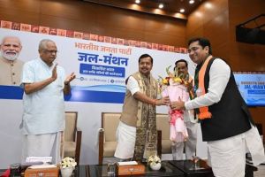 नितिन नवीन ने भाजपा शासित राज्यों के जल संसाधन मंत्रियों की कार्यशाला की अध्यक्षता की