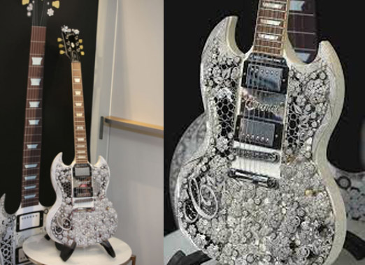  यह है दुनिया का सबसे महंगा गिटार, जड़े हैं 11,441 हीरे