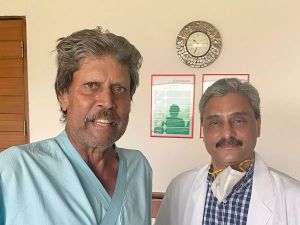 कपिल देव को अस्पताल से छुट्टी मिली