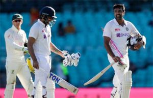 हनुमा और अश्विन ने जमाये पांव, भारत ने मैच ड्रा कराया