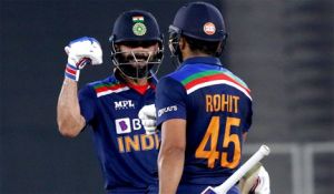  कोहली और रोहित के दमदार प्रदर्शन से भारत टी20 श्रृंखला भी जीता