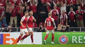 डेनमार्क और इंग्लैंड की विश्व कप क्वालीफाईंग में आसान जीत
