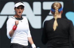 सानिया और हरडेका की जोड़ी दुबई टेनिस चैंपियनशिप के क्वार्टर फाइनल में