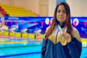 भारत की चाहत अरोड़ा को थाईलैंड आयु वर्ग तैराकी चैंपियनशिप में स्वर्ण