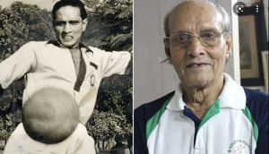  भारत के स्टार ओलंपिक फुटबॉल कप्तान समर ‘बद्रू' बनर्जी का निधन