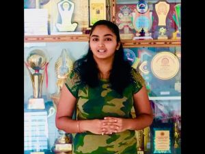 36वें राष्‍ट्रीय खेलों में पूजा पटेल योगासन में स्‍वर्ण पदक जीतने वाली पहली एथलीट बनी