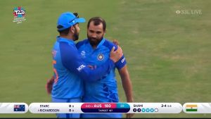 भारत ने ऑस्ट्रेलिया को छह रन से हराया, शमी की आखिरी चार गेंदों पर चार विकेट गिरे