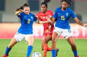  ब्राजील से 0-5 से हारा भारत, फीफा अंडर-17 महिला विश्व कप में सभी मैच गंवाए