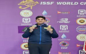  मिस्र के काहिरा में विश्‍व निशानबाजी प्रतियोगिता में भारत के समीर ने रजत पदक जीता