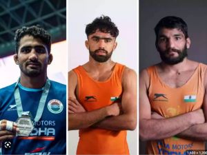 भारत ने एशियाई कुश्ती चैंपियनशिप में तीन पदक जीते