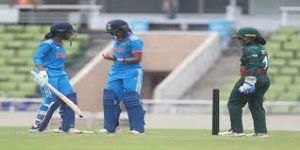 जेमिमा, हरमनप्रीत के अर्धशतक से भारत के आठ विकेट पर 228 रन