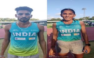  भारत ने श्रीलंका एथलेटिक्स चैंपियनशिप में दूसरे दिन 3 स्वर्ण सहित 4 पदक जीते