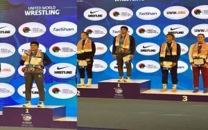 प्रिया मलिक ने  अंडर 20 विश्व कुश्ती चैंपियनशिप में स्वर्ण पदक जीता