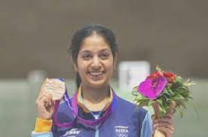 भारतीय महिला 10 मीटर एयर राइफल टीम को रजत , रमिता को व्यक्तिगत कांस्य