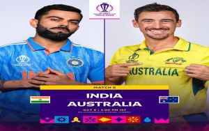 आईसीसी क्रिकेट विश्व कप, भारत आज 2 बजे अपना पहला मैच ऑस्‍ट्रेलिया के साथ खेलेगा