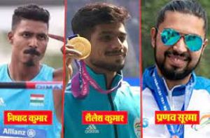भारत ने एशियाई पैरा खेलों का आगाज चार स्वर्ण पदक के साथ किया
