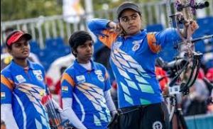 भारत की कंपाउंड मिश्रित टीम एशियाई तीरंदाजी चैंपियनशिप के सेमीफाइनल में