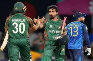 बांग्लादेश ने रोमांचक मैच में श्रीलंका को हराया