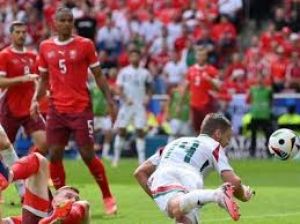 यूरो 2024 : स्विट्जरलैंड ने हंगरी को 3-1 से हराया