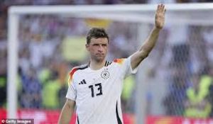  जर्मनी के फॉरवर्ड थॉमस मुलर ने अंतरराष्ट्रीय फुटबॉल से संन्यास लिया