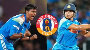  ईस्ट बंगाल विश्व कप विजेता टीम की स्टार दीप्ति शर्मा और ऋचा घोष को सम्मानित करेगा